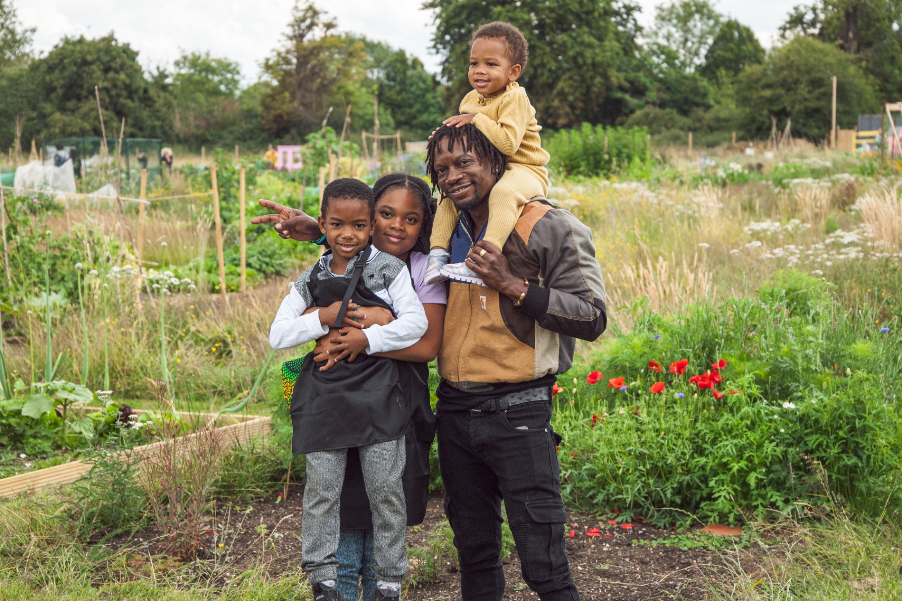 Newbottle Fields allotment site