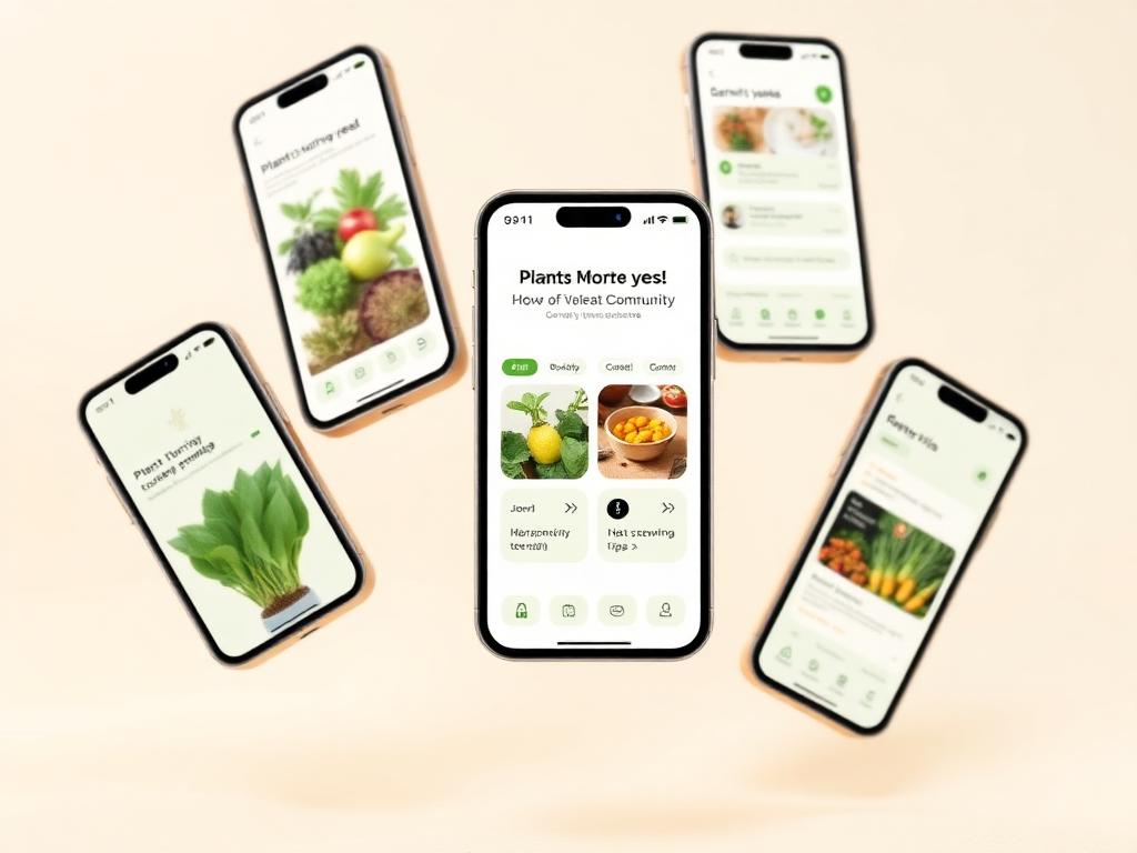 Roots App screens